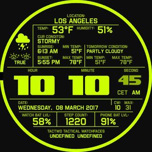 Tactical HiViz Glowing Ring by TACTWO TACTICAL