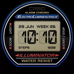 Retro LCD Watch 24H by tuffkid