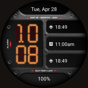 DADAM130: Digital Watch Face by DADAM Watch Faces