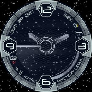 Space Clock by TaSiMa