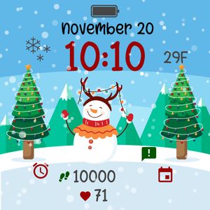 Snowman Wonderland by The Fitbit Gal™️