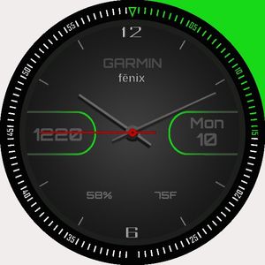 Garmin fenix - 2 (green) by askpro