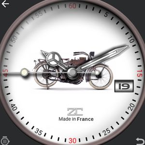 OLD MOTORCYCLE by Zerocool Corporation
