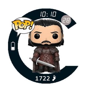 Funko GOT Jon Nieve by txentx