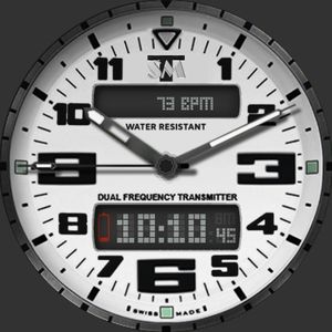TSM002 White - Black LCD by TaSiMa