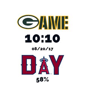Game Day Packers/Angels by JazzKat53