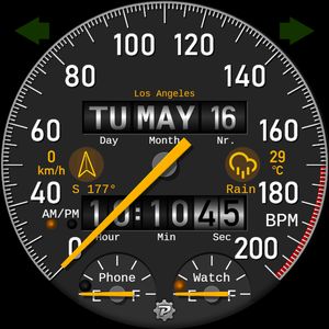 BPM & Rolling Digits (weather) by Peter