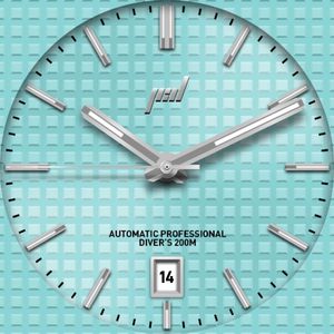 Grid - Turquoise - Always On by JC D
