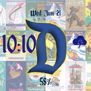 Disneyland "D" by JazzKat53