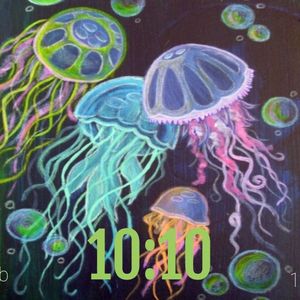 Neon Jellyfish by Brooklets