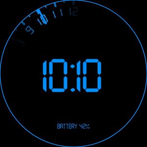 24h Glow Blue - simple by nevermind