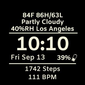 Simple Stats with Color Limits by R.B.