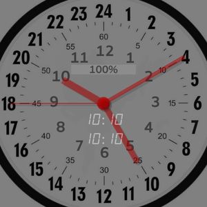 12 & 24 Hr Analog V2 by Matt Howell