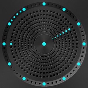 LED v120 Blue - Flat Black by Orakix