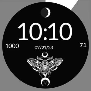 Moth moon by Bridgeabee