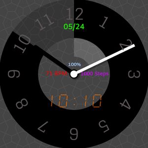 Black dial by ANIMESH BISWAS