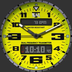 TSM002 Lime - Black LCD by TaSiMa