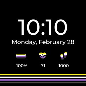 Simple Non-Binary Pride <3 by Natalie