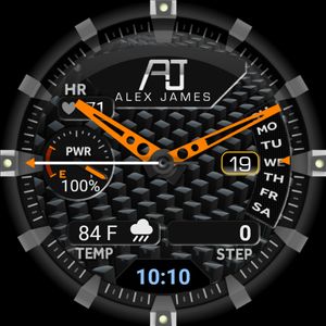 Alex James Carbon Fiber by Kamensek Timepieces
