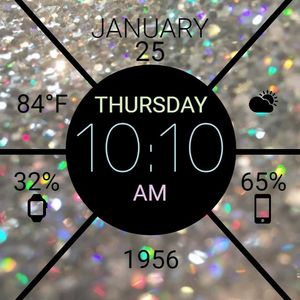 Rainbow Holographic Sparkle by plaidv