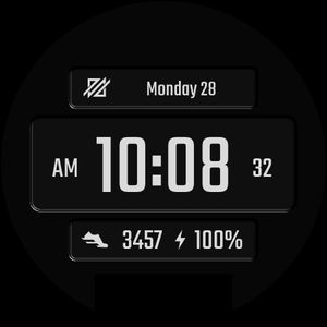 DADAM39: Modern Dark Dial by DADAM Watch Faces