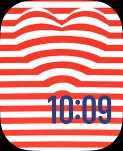 Red, white and blue with heart by B75