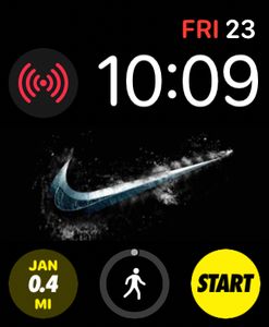 Nike Workout Infograph by Will’s⌚️Faces