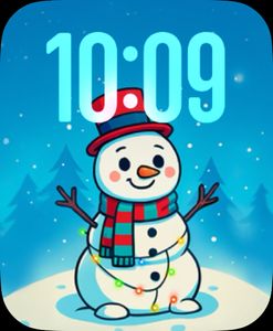 Cute Snowman Christmas by MDS Watch Faces