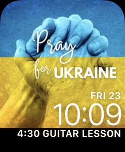 Pray for Ukraine by Carmen