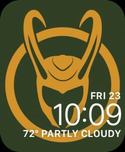 Loki helmet logo by Carol