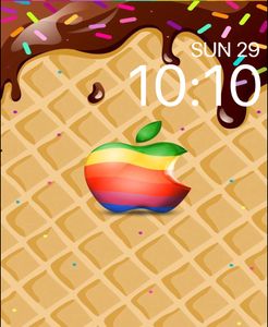 Ice Cream Apple by Flymypc