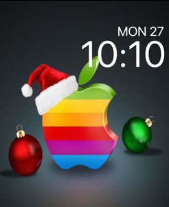 Christmas Apple by Flymypc
