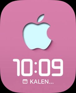 Apple pink and white by B75