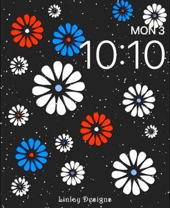 Free Fourth Flowers by Linlay Designs™