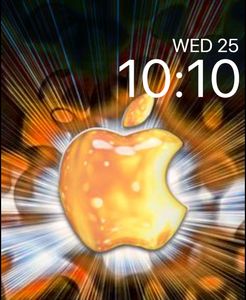 Apple Orange Burst by Flymypc
