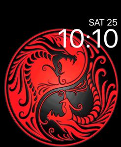 Ying Yang dragons by Zam Bucca