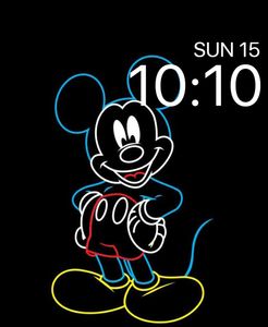 Neon Micky by Flymypc