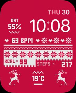 HWF - Ugly Sweater Time II by HIGH Watch Faces