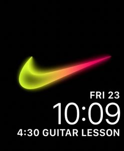 Pink and viper yellow Nike by Will’s⌚️Faces