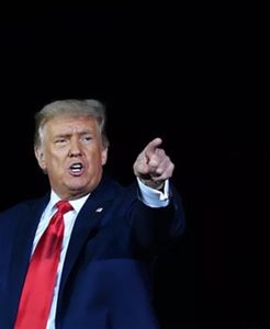 Trump Pointing by Larry