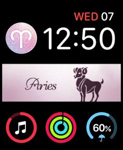 Aries zodiac sign by Sabrina Pizzimenti