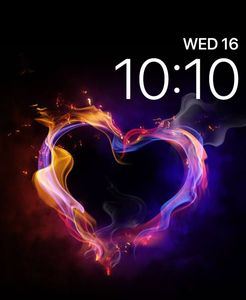 Glowing heart by iDanieLxY