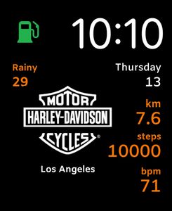 Harley Davidson Shield by Goatface