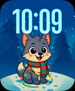 Cute Wolf by MDS Watch Faces