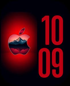 Apple Logo black by B75