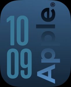 Apple Blue (2 Pics) by B75
