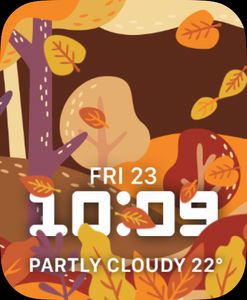 HIGH N.10 - Welcome Autumn! by HIGH Watch Faces
