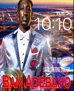 Bam Adebayo by Gibrain by TRS Super Comics Digital Art