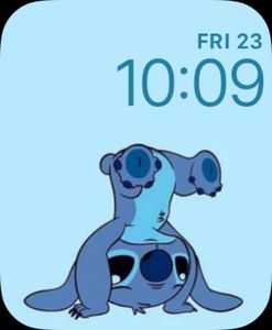 Stitch Upside Down by Flymypc