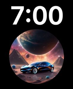 Tesla in Space by Gennaro